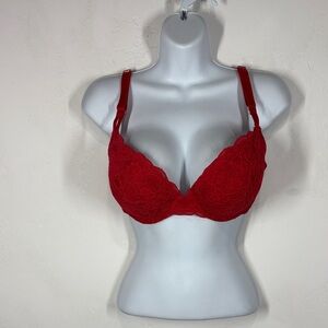 Joyspun Elegant Red Lace Bra size 36D